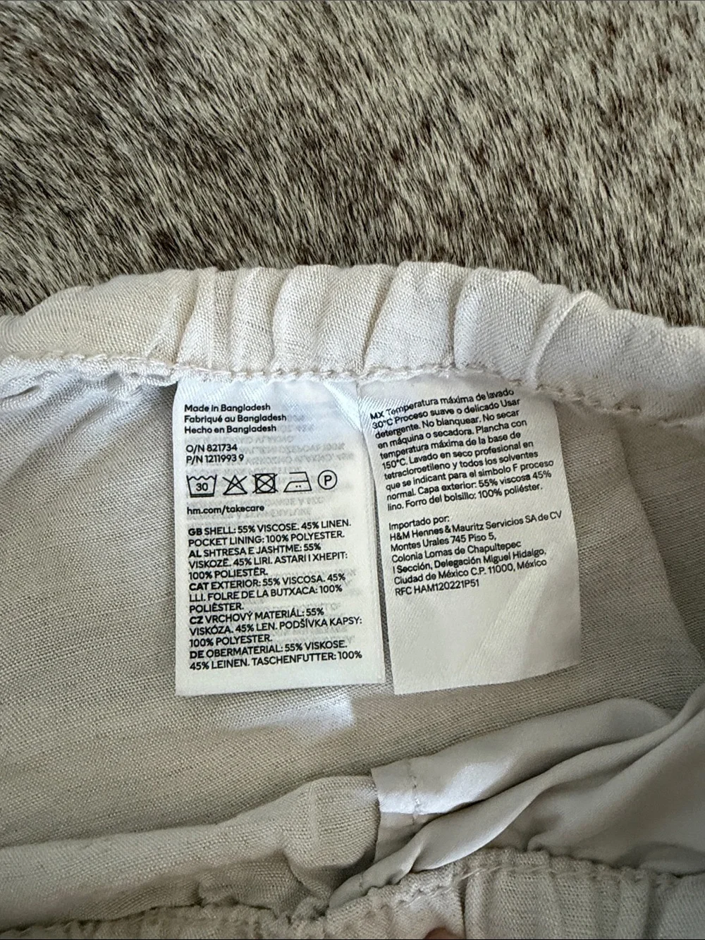 H&M blend casual front