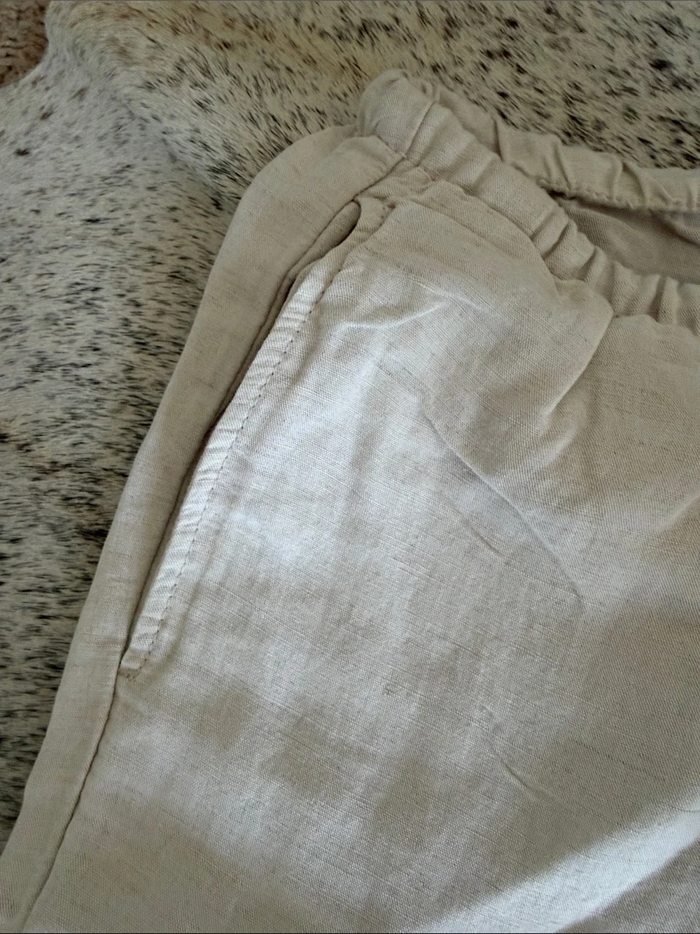 H&M pockets elastic straight