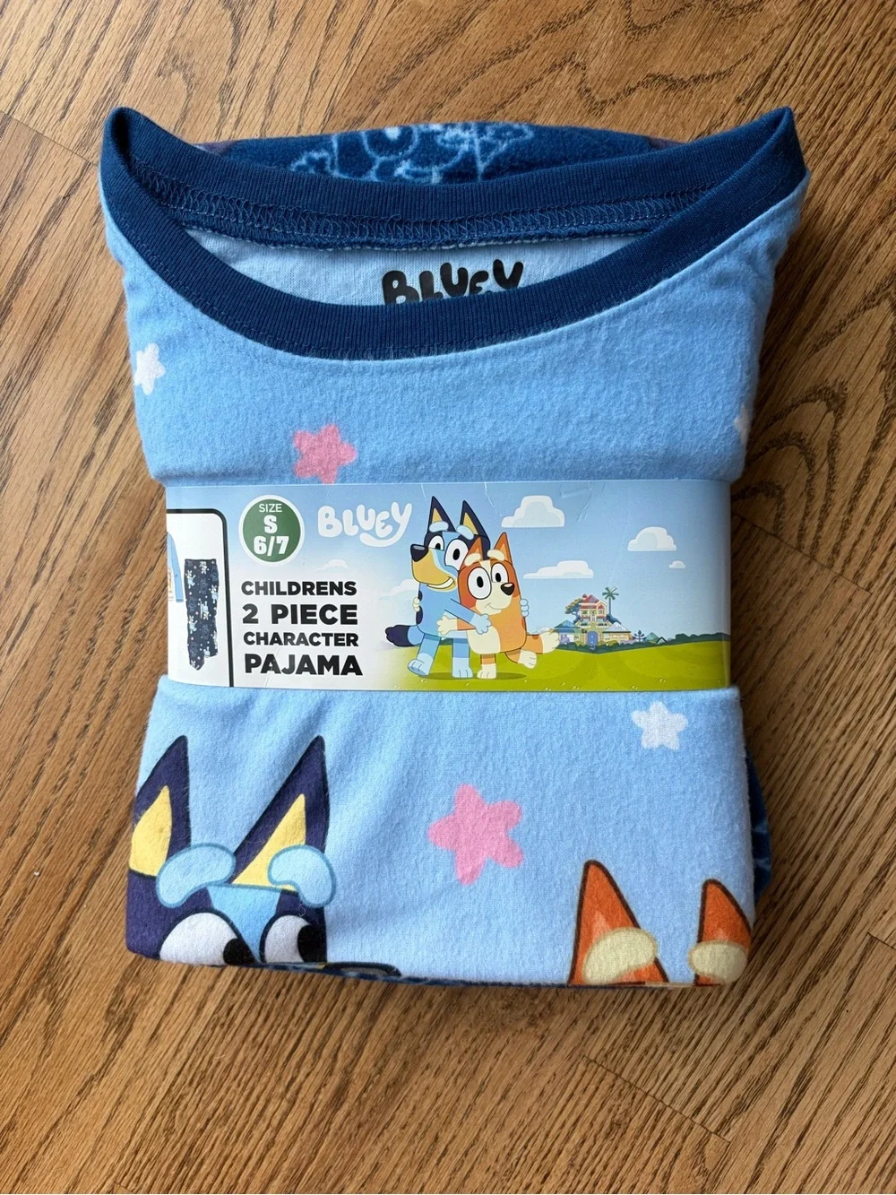Source Unknown Light Blue Kids 2-Piece Character Pajama Set - Blue