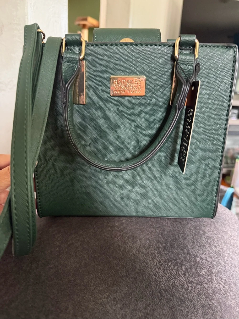 Badgley Mischka structured mini