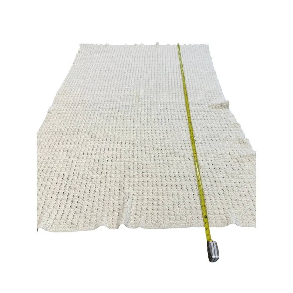 Handmade crochet blanket