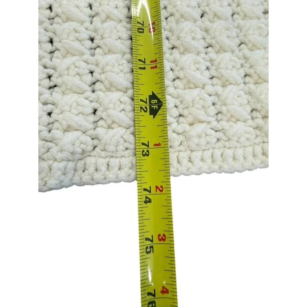 Handmade crochet blanket