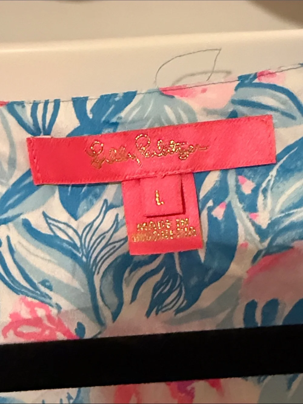 Lilly Pulitzer bright floral