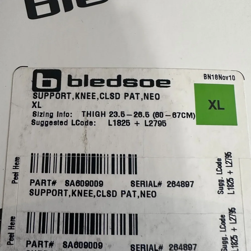 Bledsoe knee support