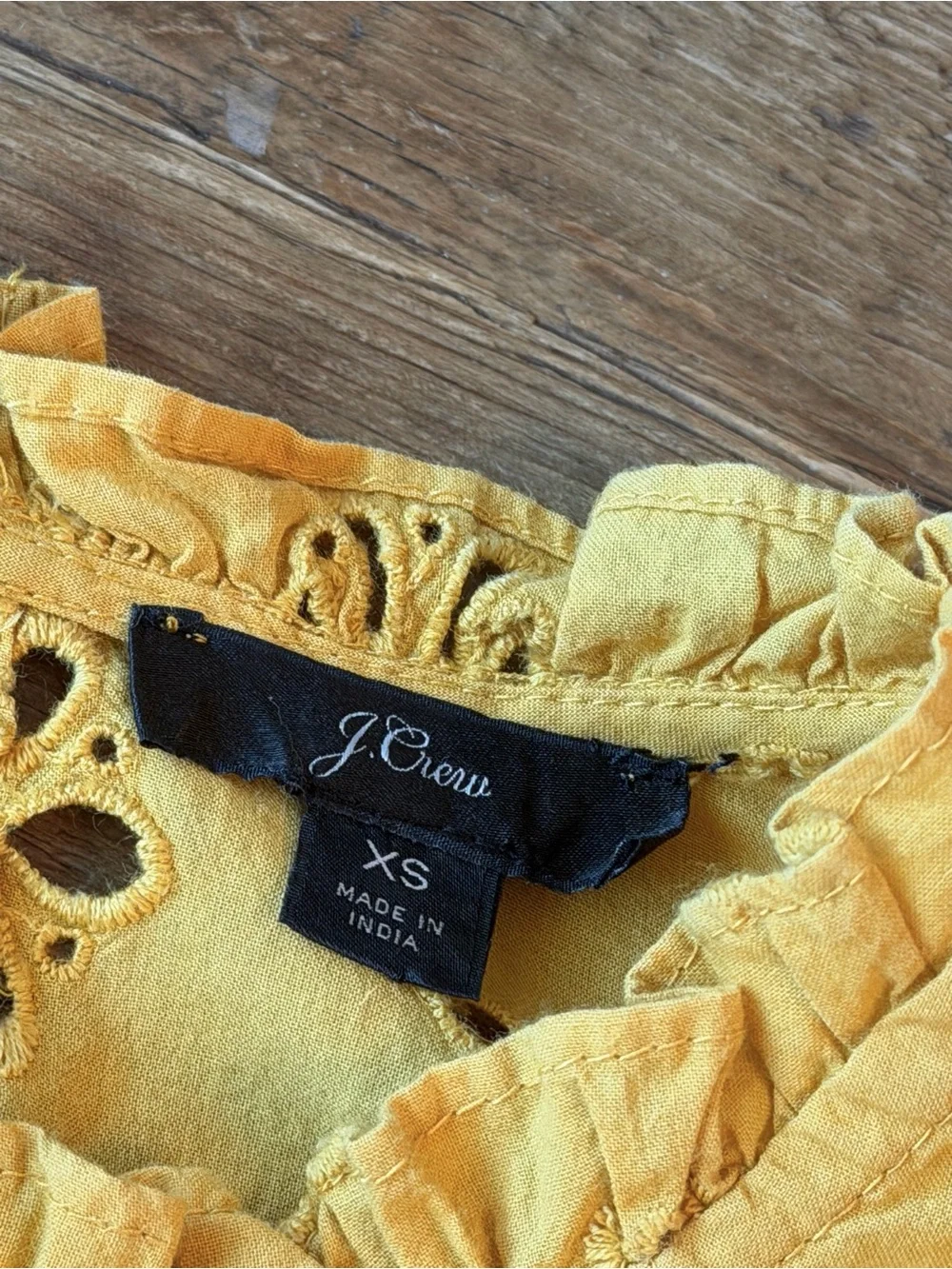 J. Crew crew ruffleneck