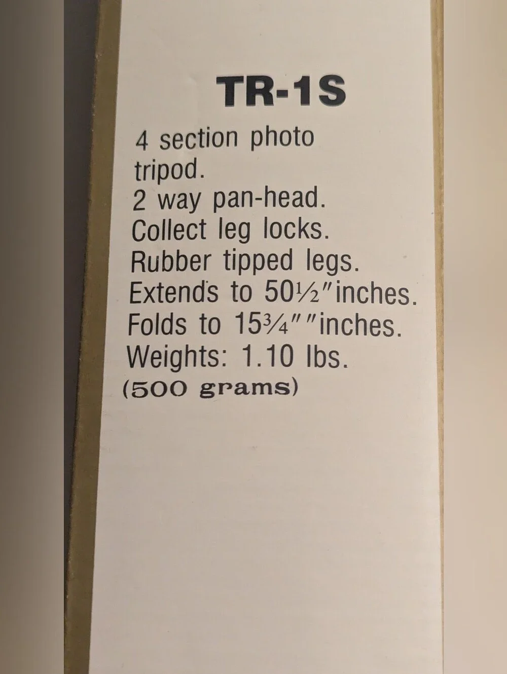 Sakar tr 1s