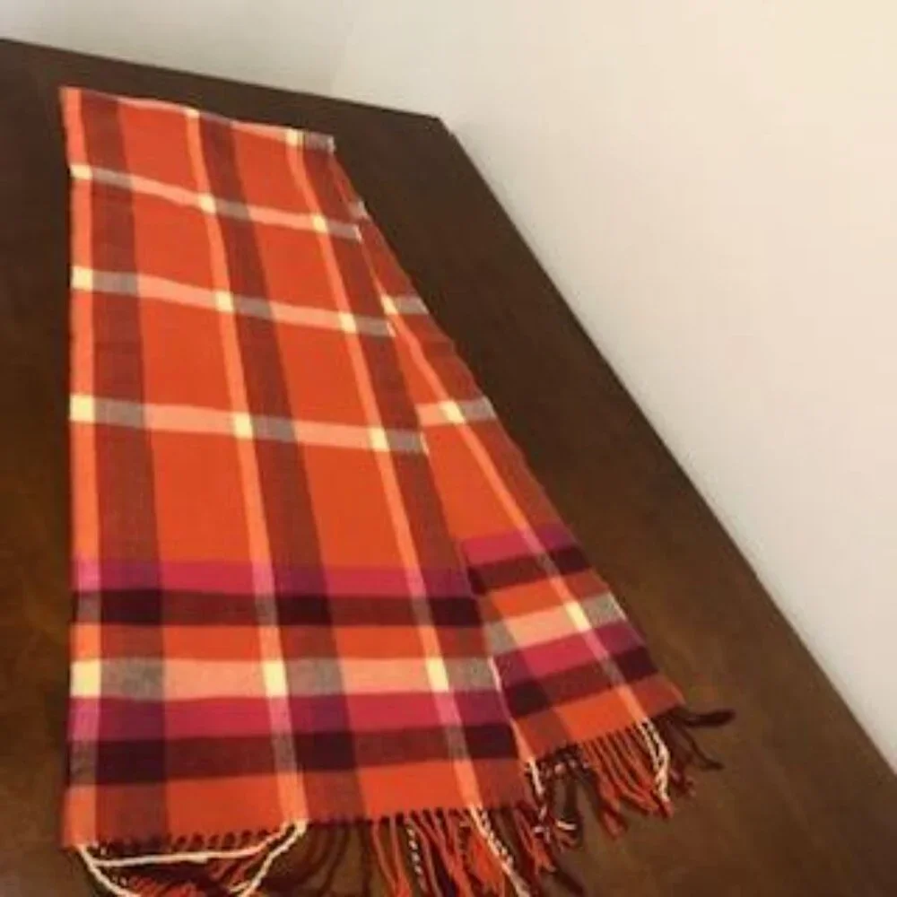N/A cashmere plaid