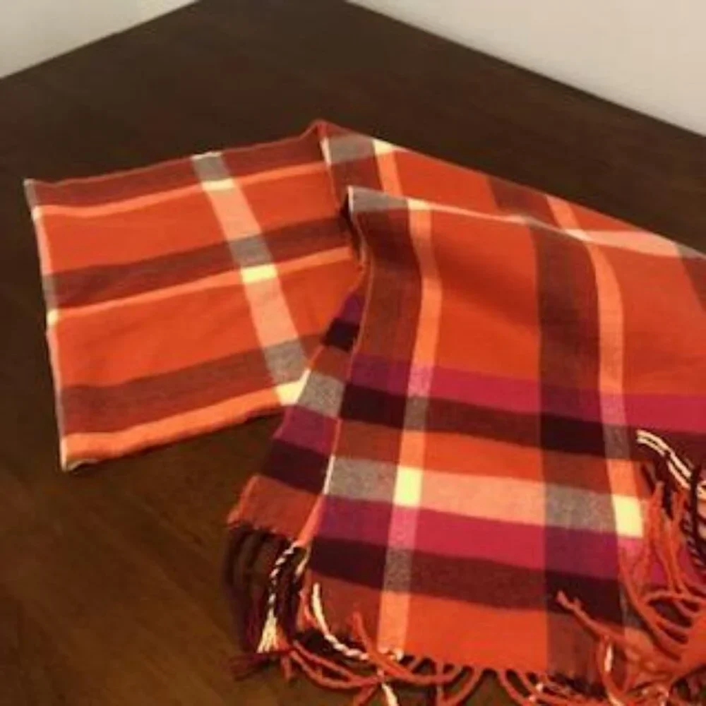 N/A cashmere plaid