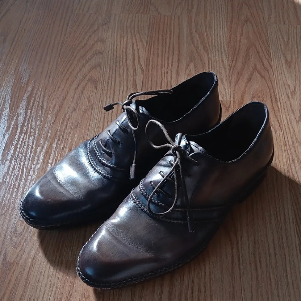 Berluti Leather Oxfords Size 6.5