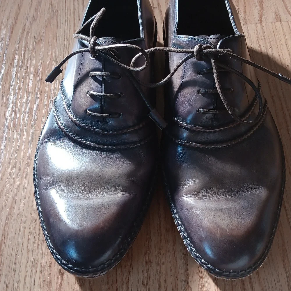 Berluti Leather Oxfords Size 6.5