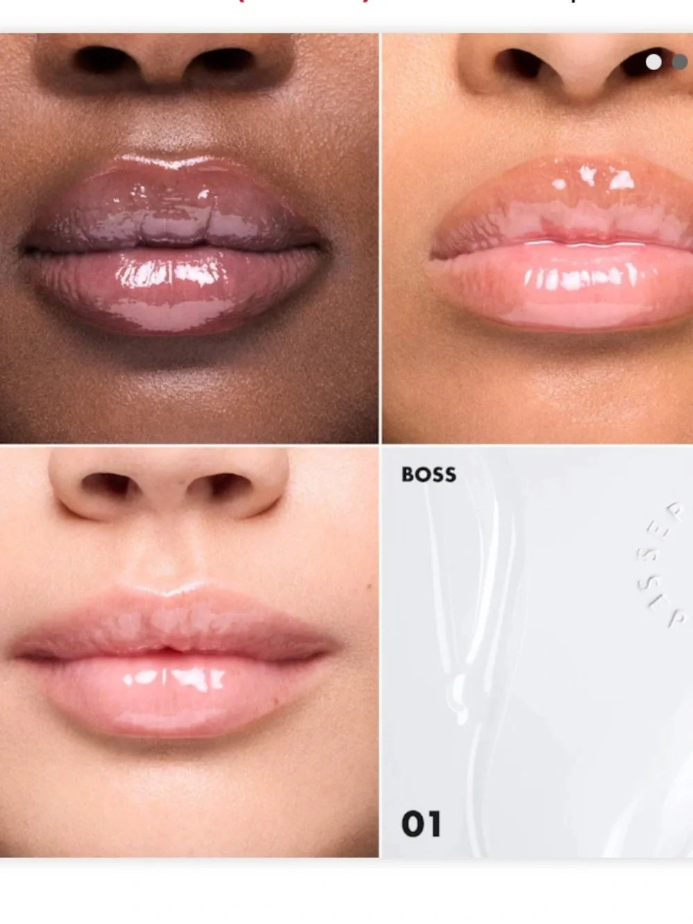 Boss clear lip