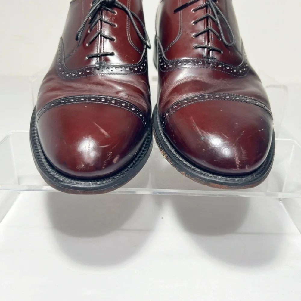 Bostonian Cherry Brown Oxfords Men’s size 12