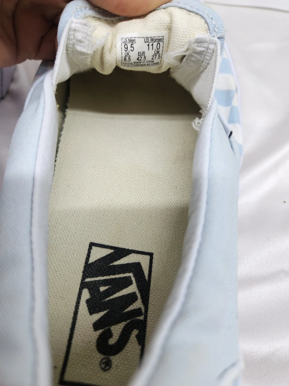 Vans classic slip