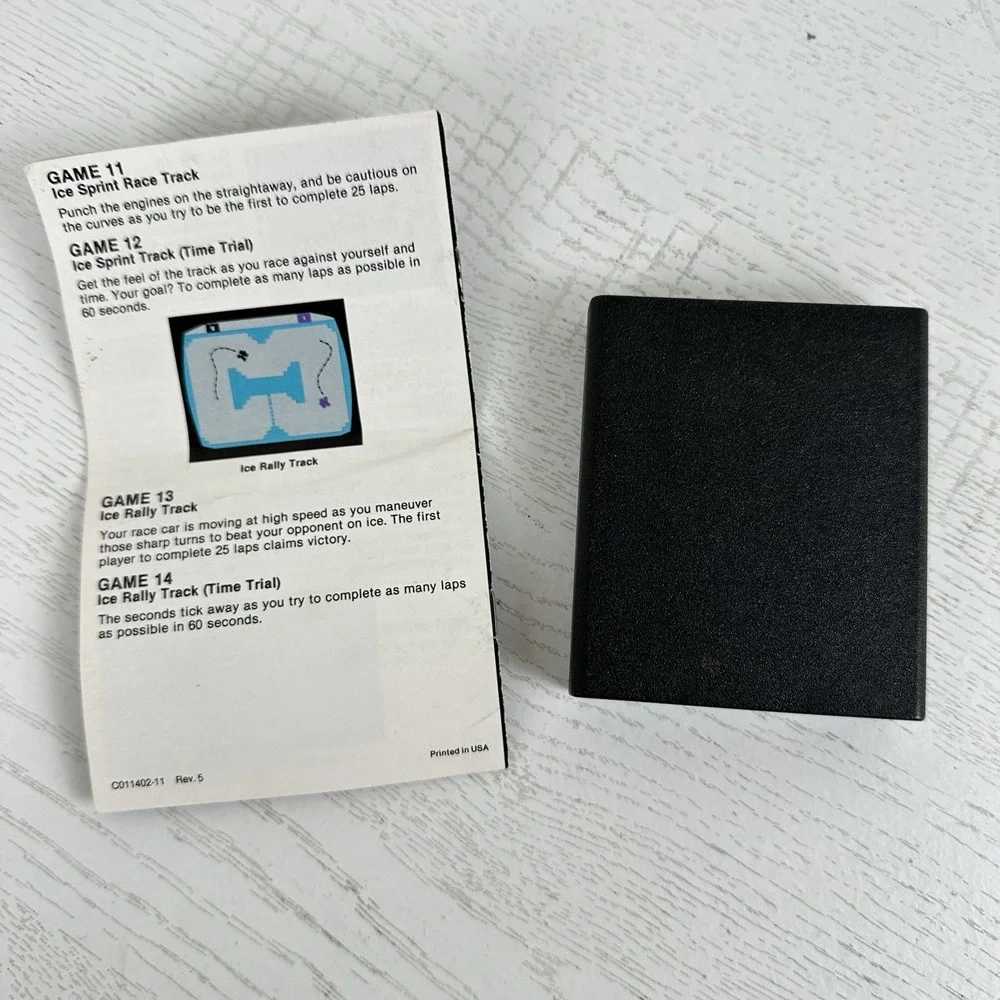 Atari 2600 Indy 500 Video Game Program Instructions Booklet Manual‎ CX2611