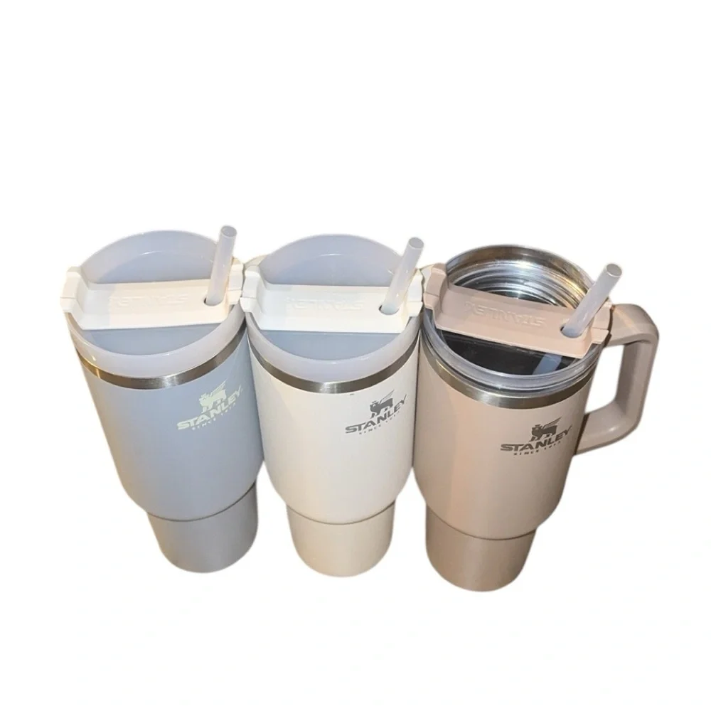 Bundle of 3 Authentic Stanley The Quencher Flowstate‎ 40oz Tumblers