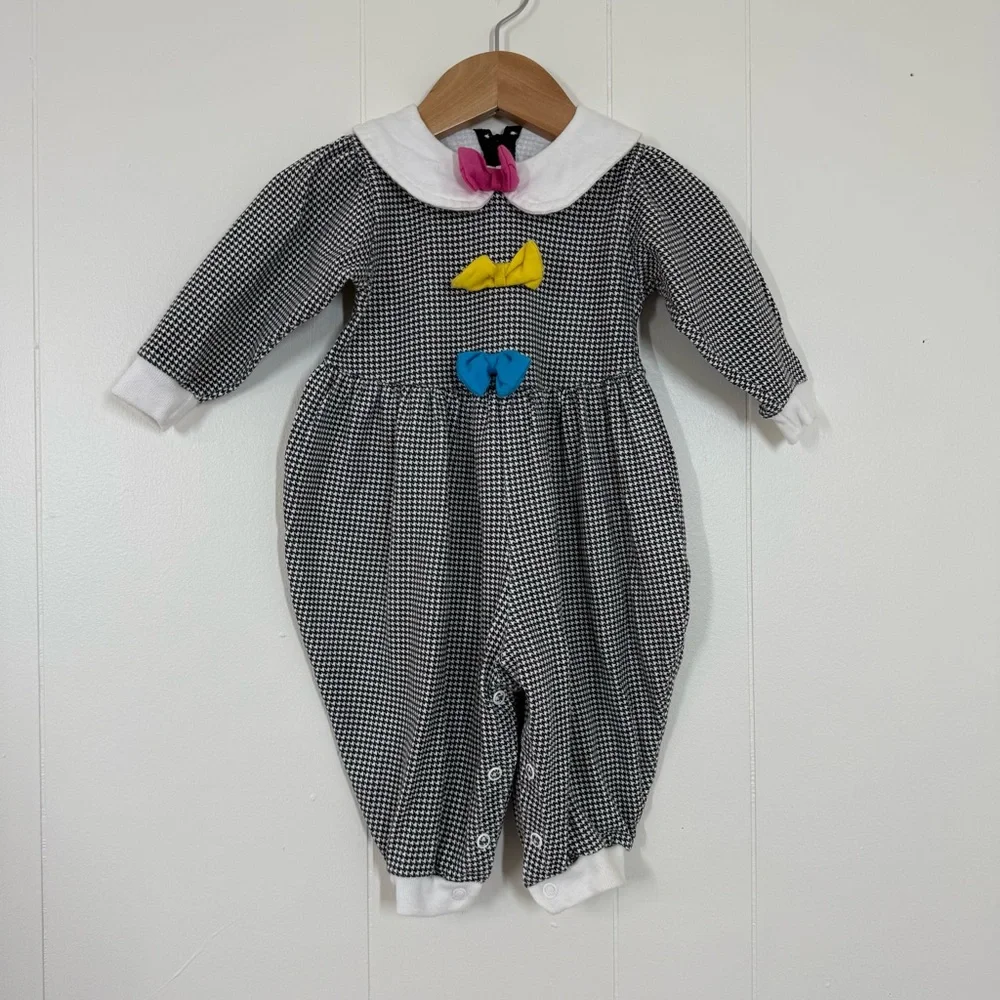 Peanuts vintage houndstooth