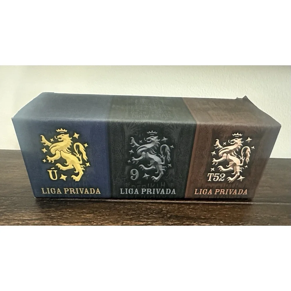 Drew Estate Liga Privada Cigar Rests Ashtrays Set of 3 T52 No. 9 Unico Serie NEW