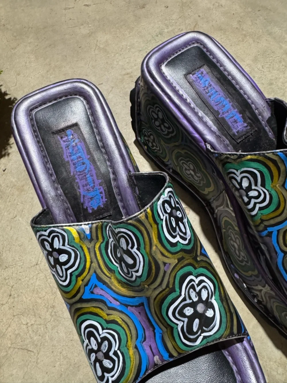 Vintage hand painted