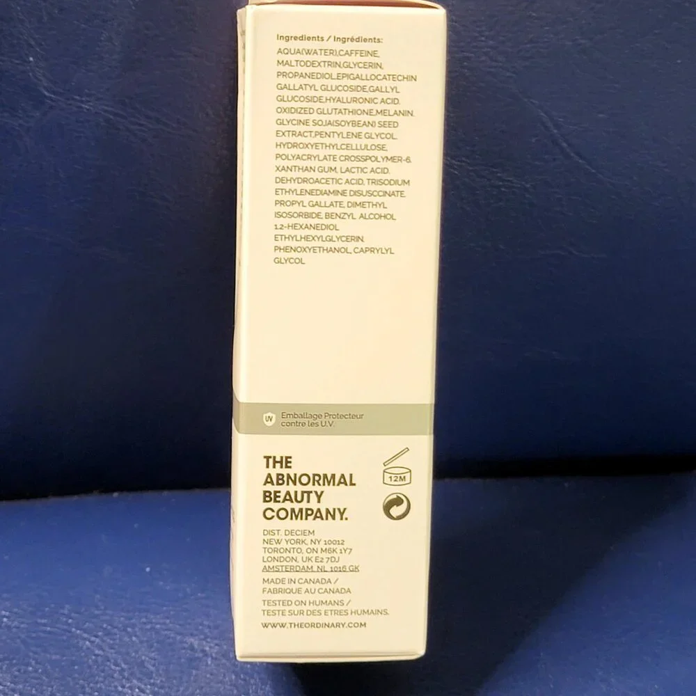 The Ordinary ordinary caffeine