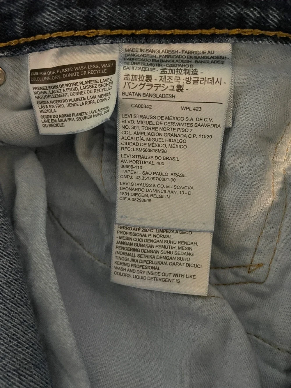 Levis description upgrade