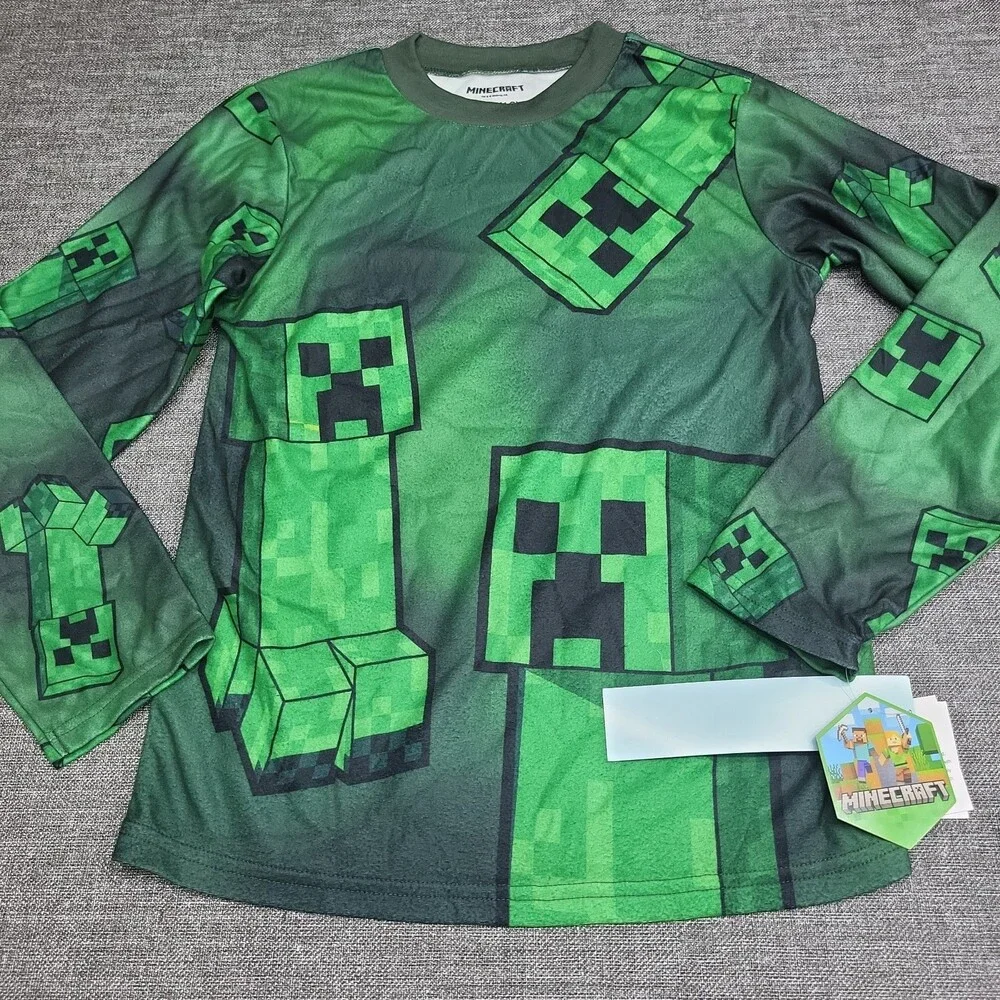 Minecraft boys pajama