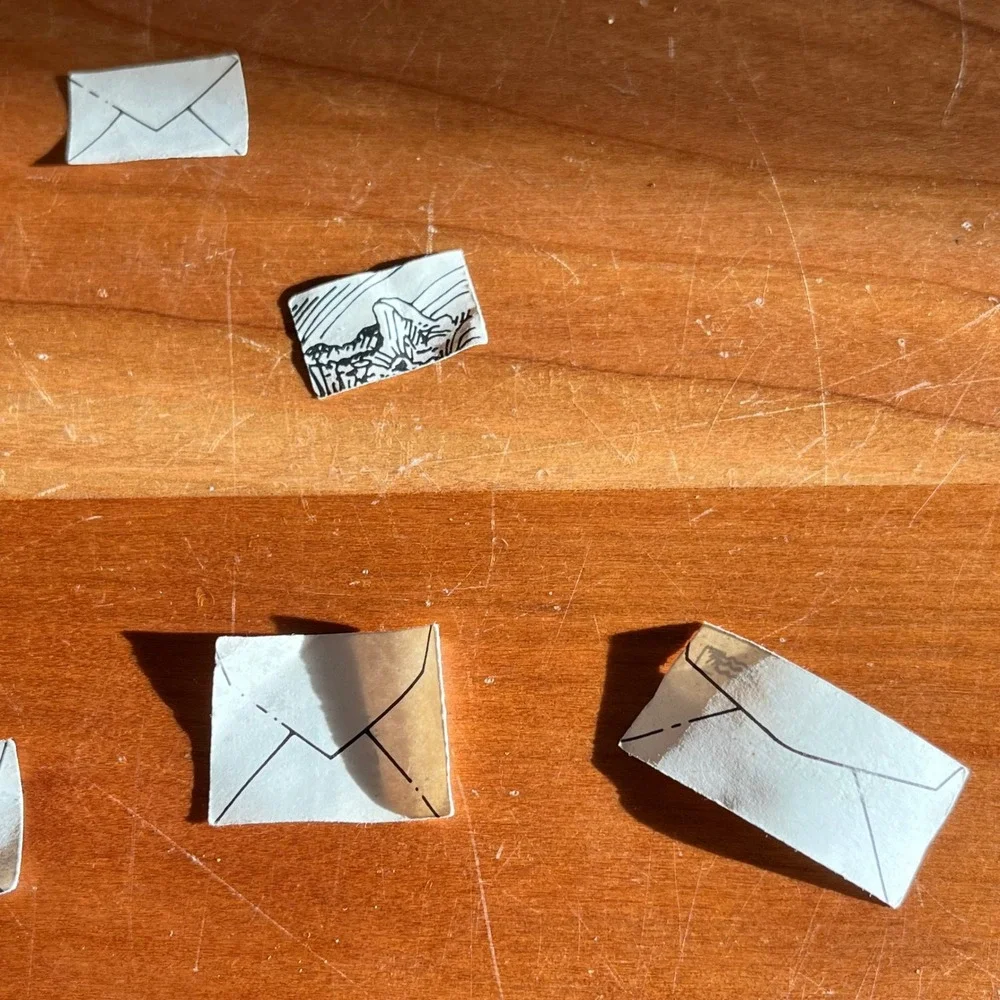 Mattel envelopes items age