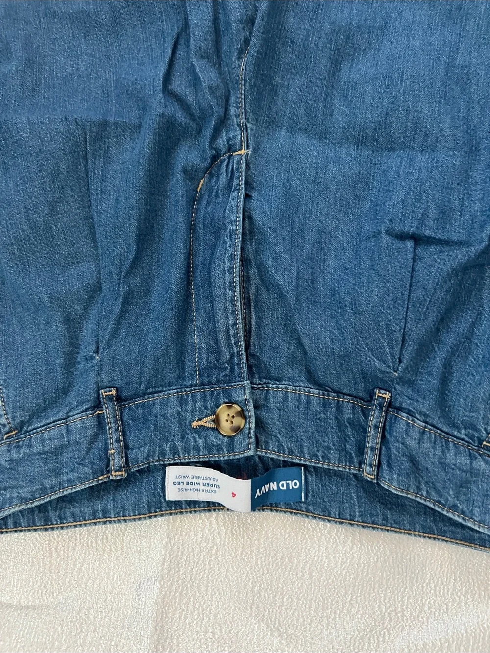 Old Navy sleeveless denim