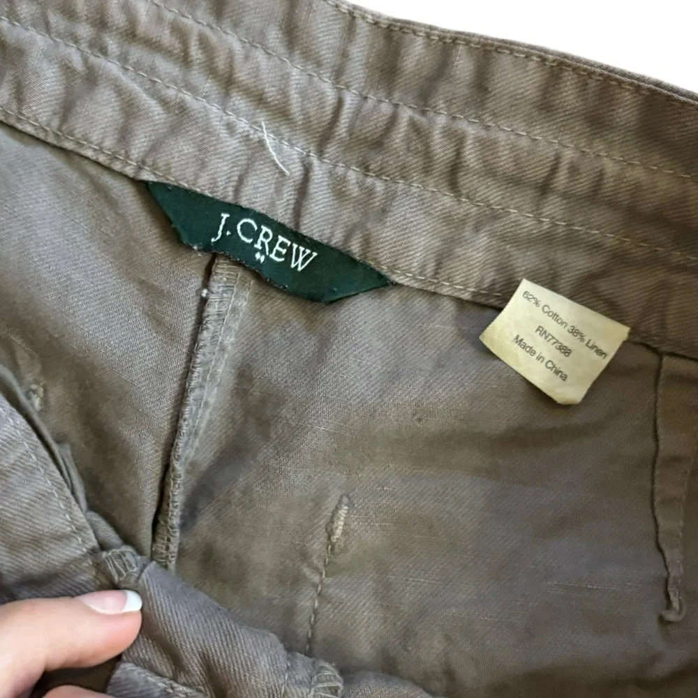 J. Crew crew linen