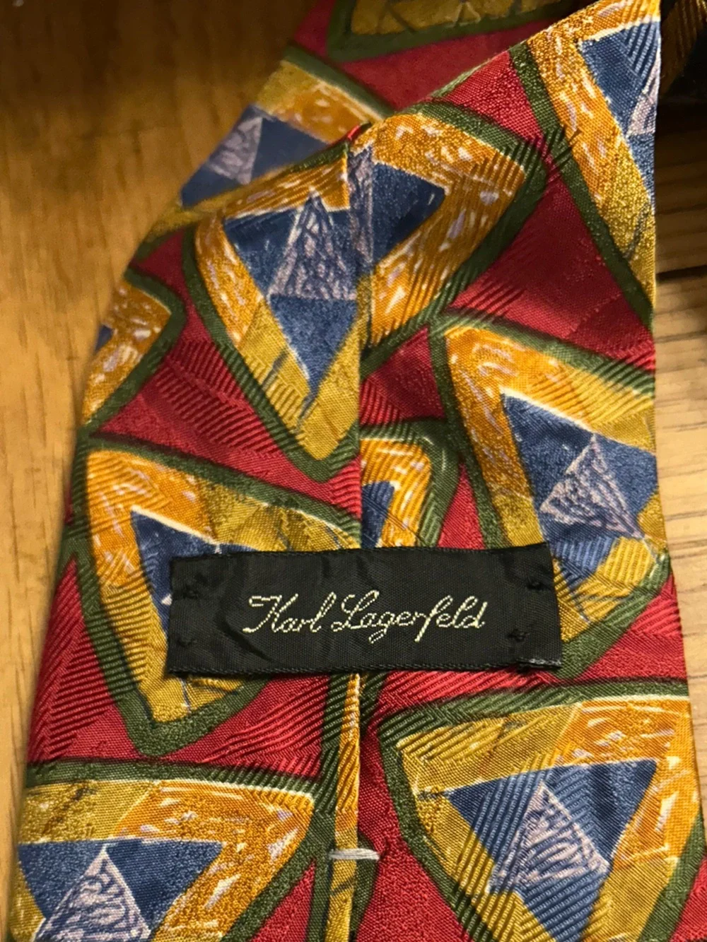 Karl Lagerfeld silk tie