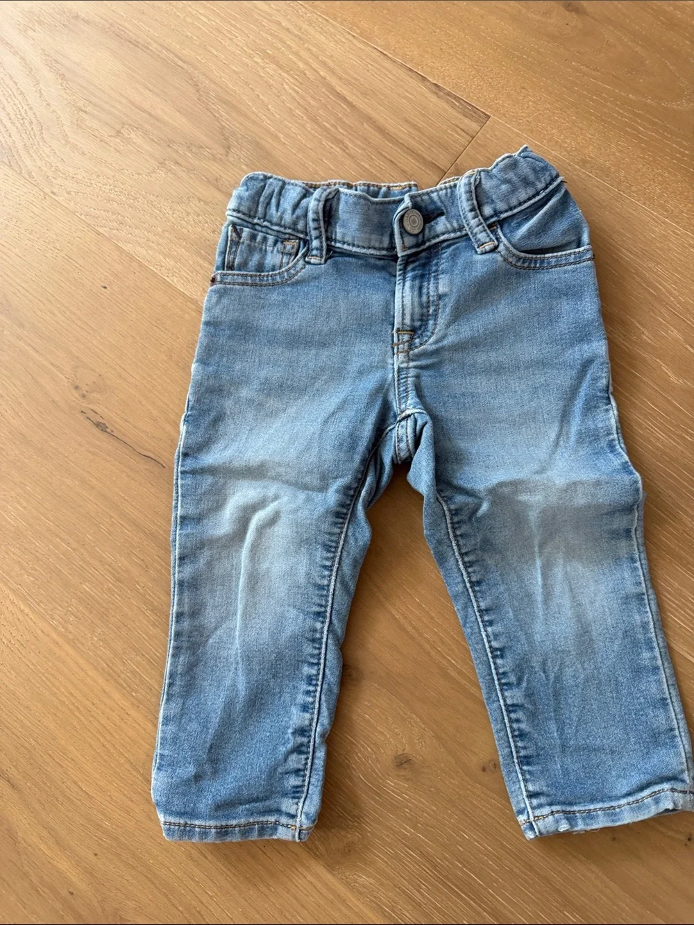 GAP Light Blue Stretch Denim Pull-On Jeans