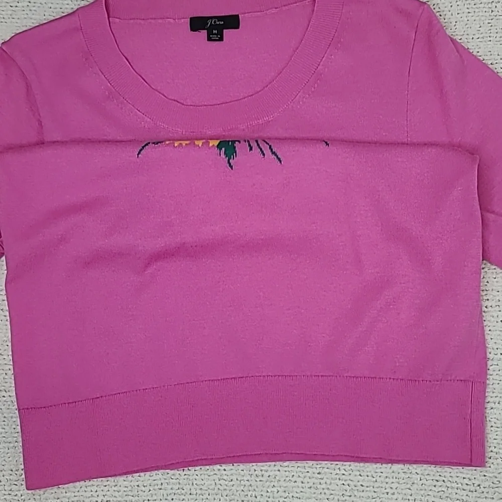 J. Crew crew embroidered