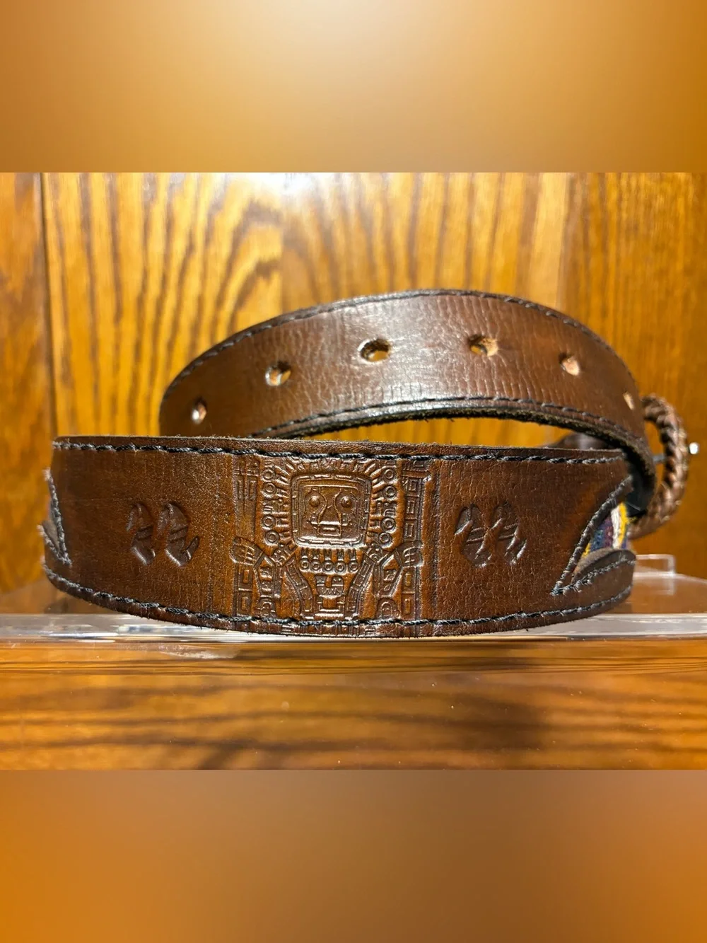 Vintage leather money