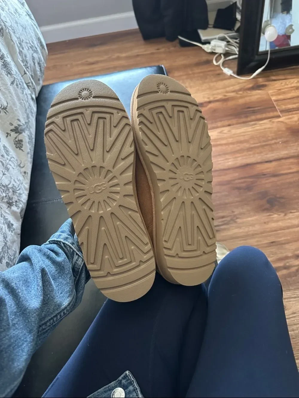 UGG suede upper