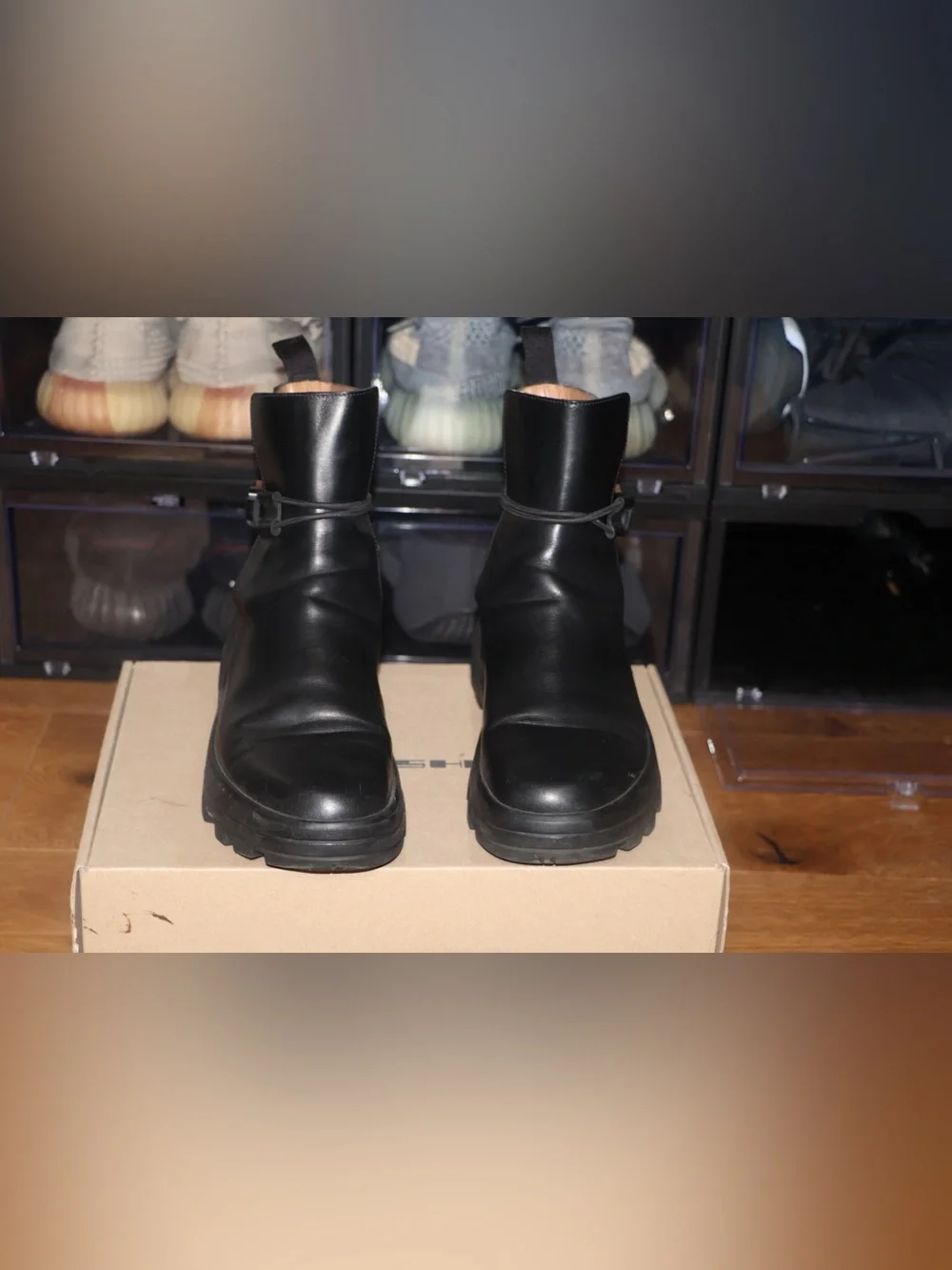 1017 ALYX 9SM Safety Buckle Platform Ankle Boots