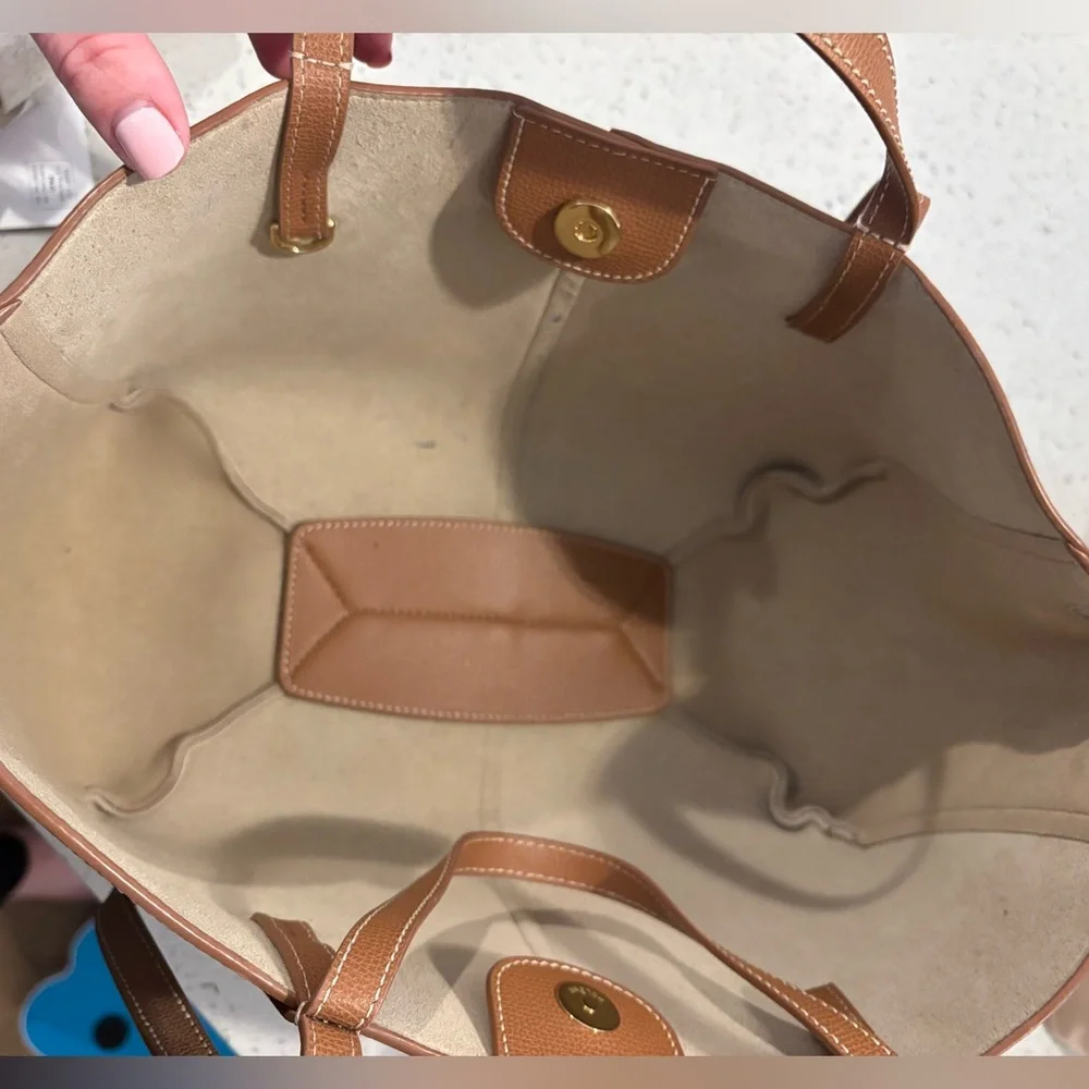 Polene Cyme Mini in Camel