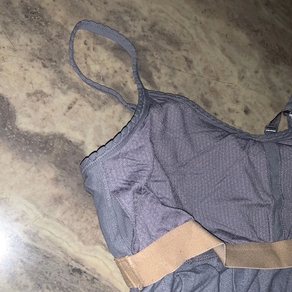 Lululemon Debut Tank Heathered Fossil / Fossil Size 6