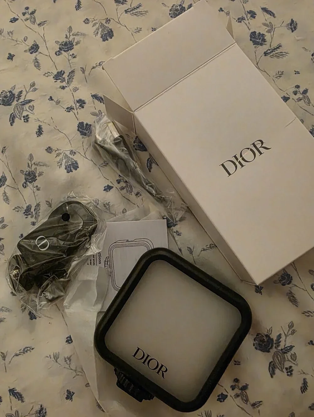 DIOR Black Phone Accessory Pack - Black Charging/Audio Module New In Box