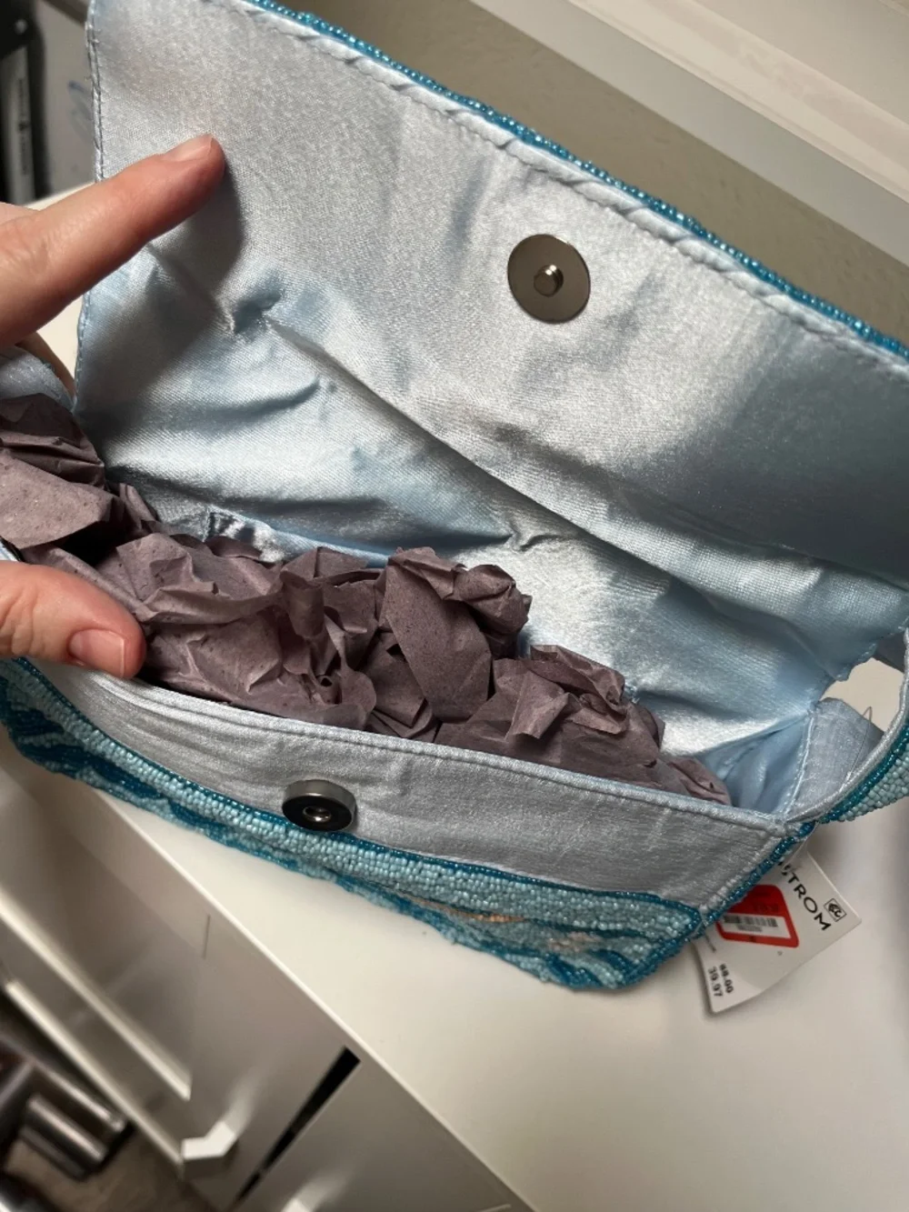 🌊 Sol and Mer Beaded Swimmers Shoulder Bag – NWT