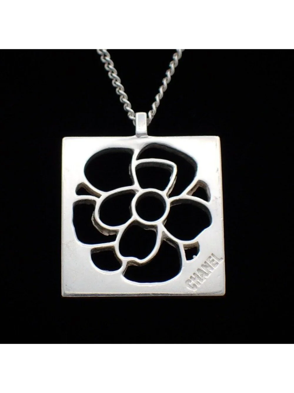 CHANEL camellia square