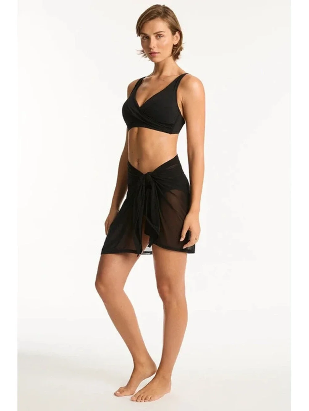 Sea Level Swim Eco Essentials Mid Length Mesh Wrap