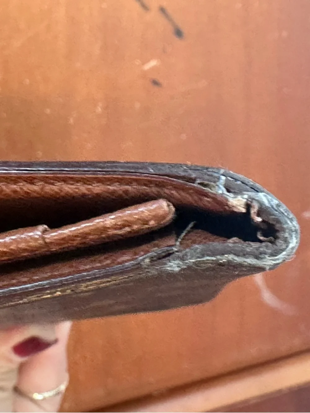Louis Vuitton substantial peeling
