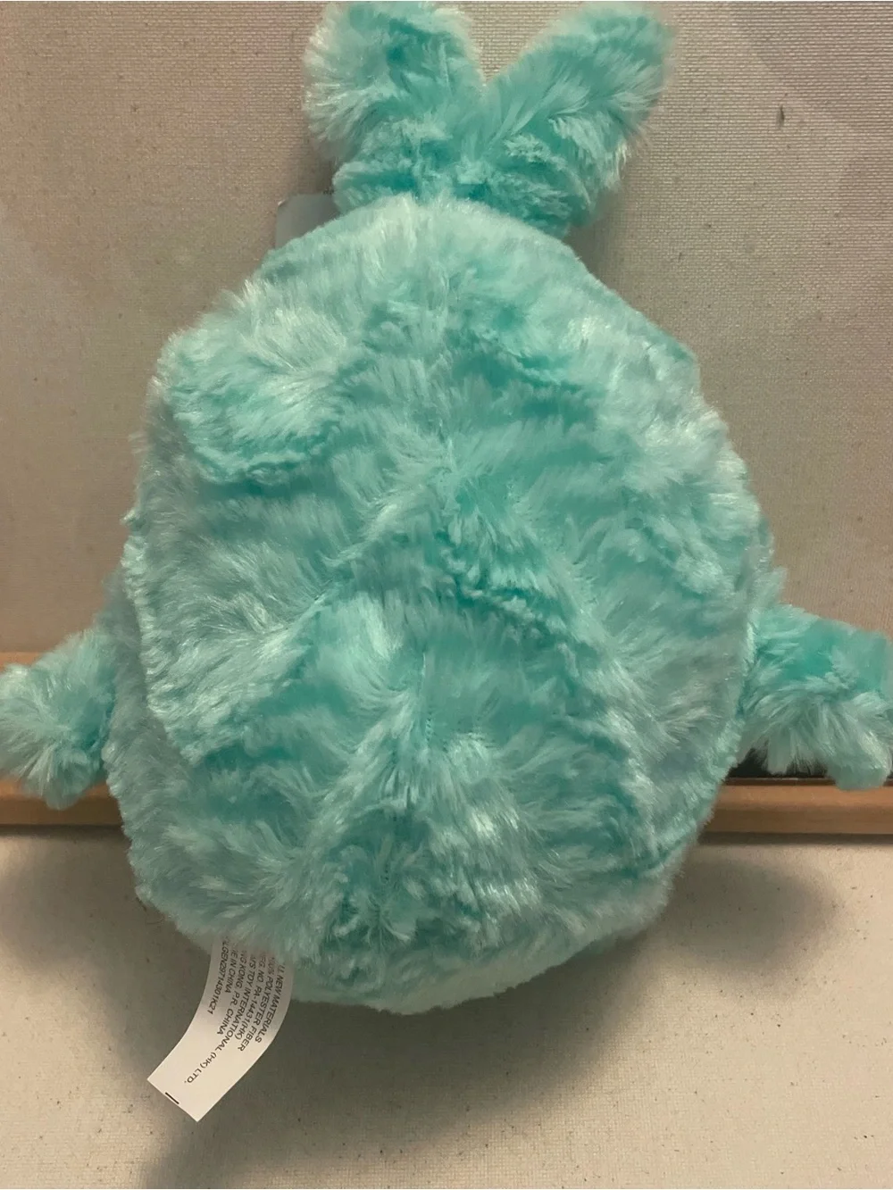Easter Plush Blue Bunny Stuffed Toy - Soft Small teal Pet Plush