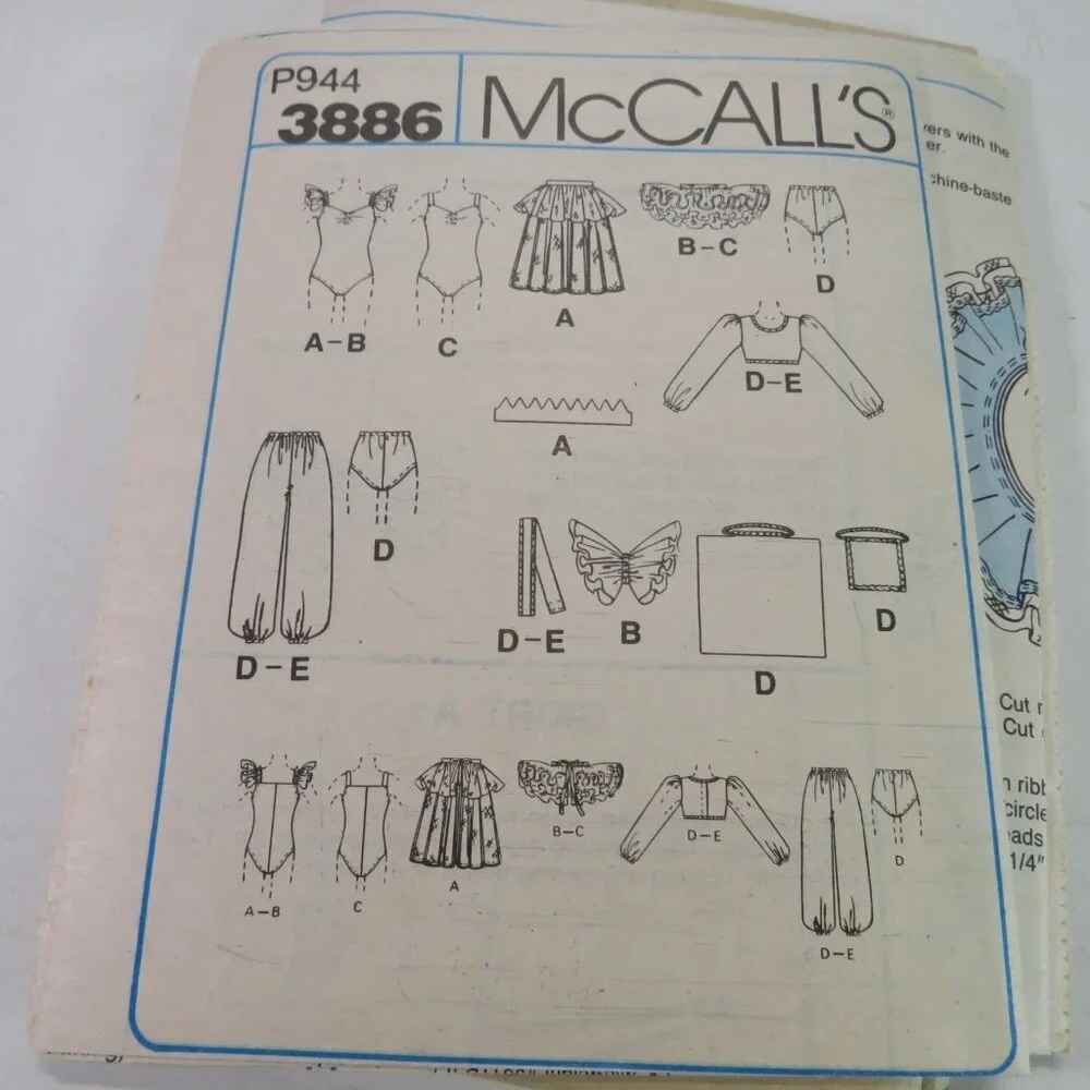 McCalls mccalls 3886