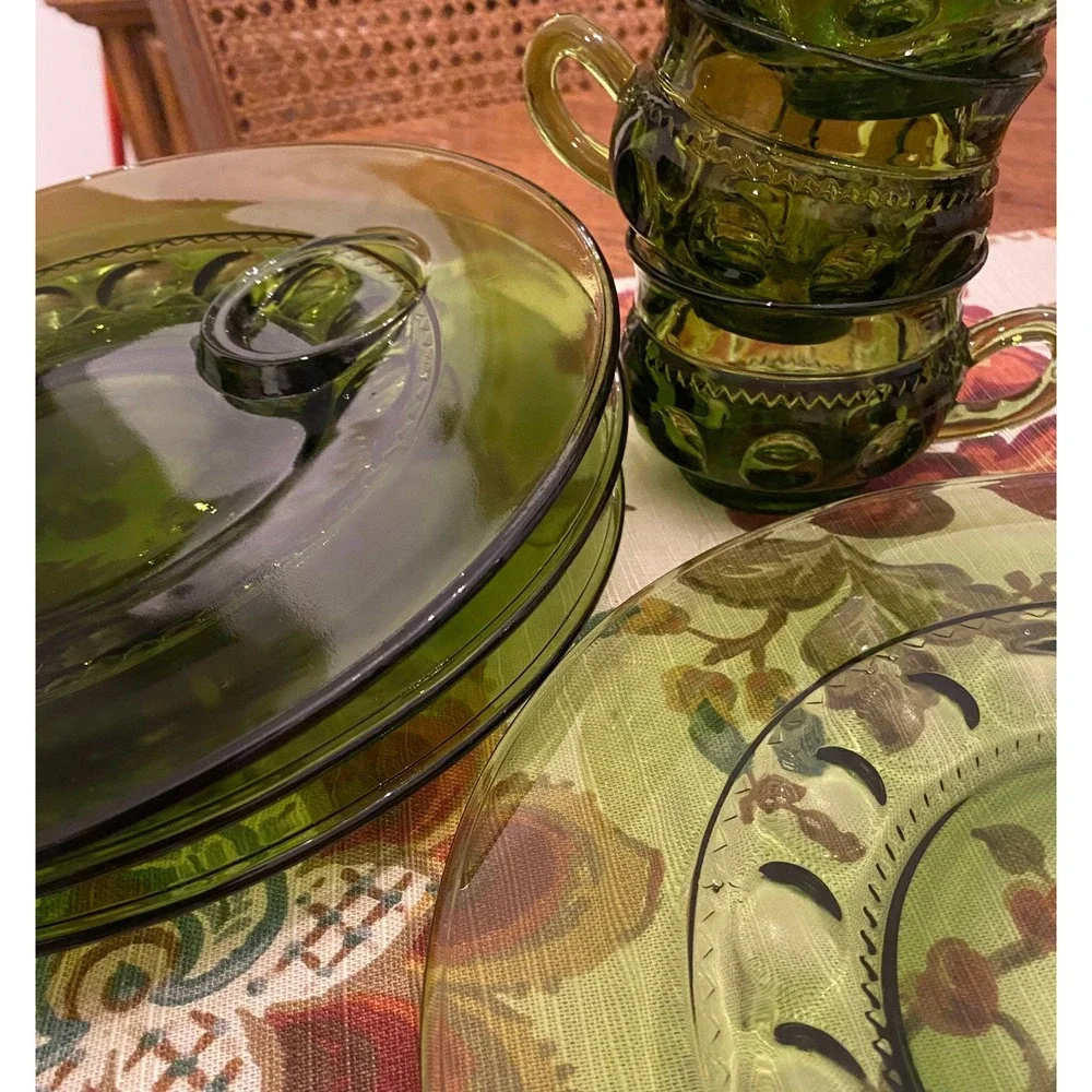 Indiana Glass set vintage