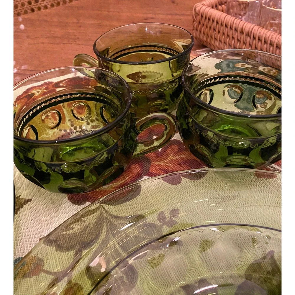 Indiana Glass set vintage