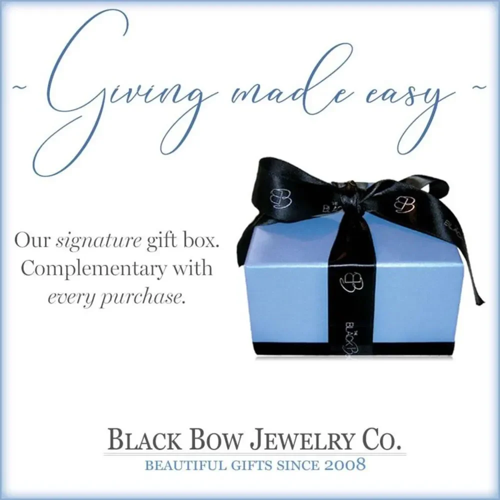 Black Bow Jewelry Co. versatile contrasting