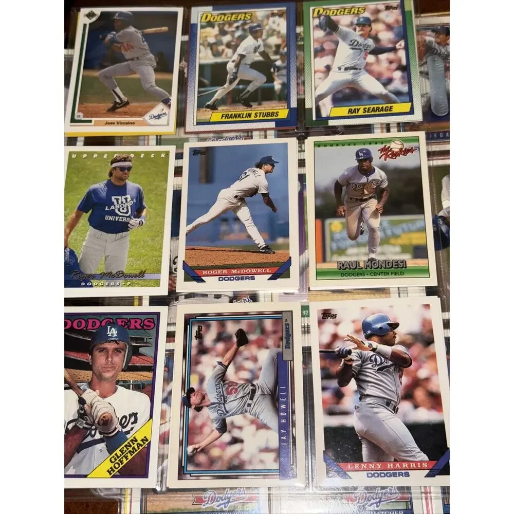 Lot 135+ Los Angeles LA Dodgers Baseball Cards Eddie Murray Pedro Ramon Martinez