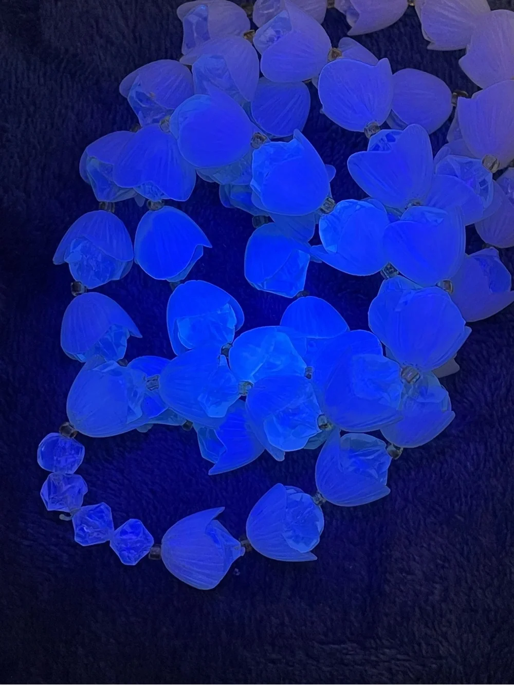 Vintage plastic flower