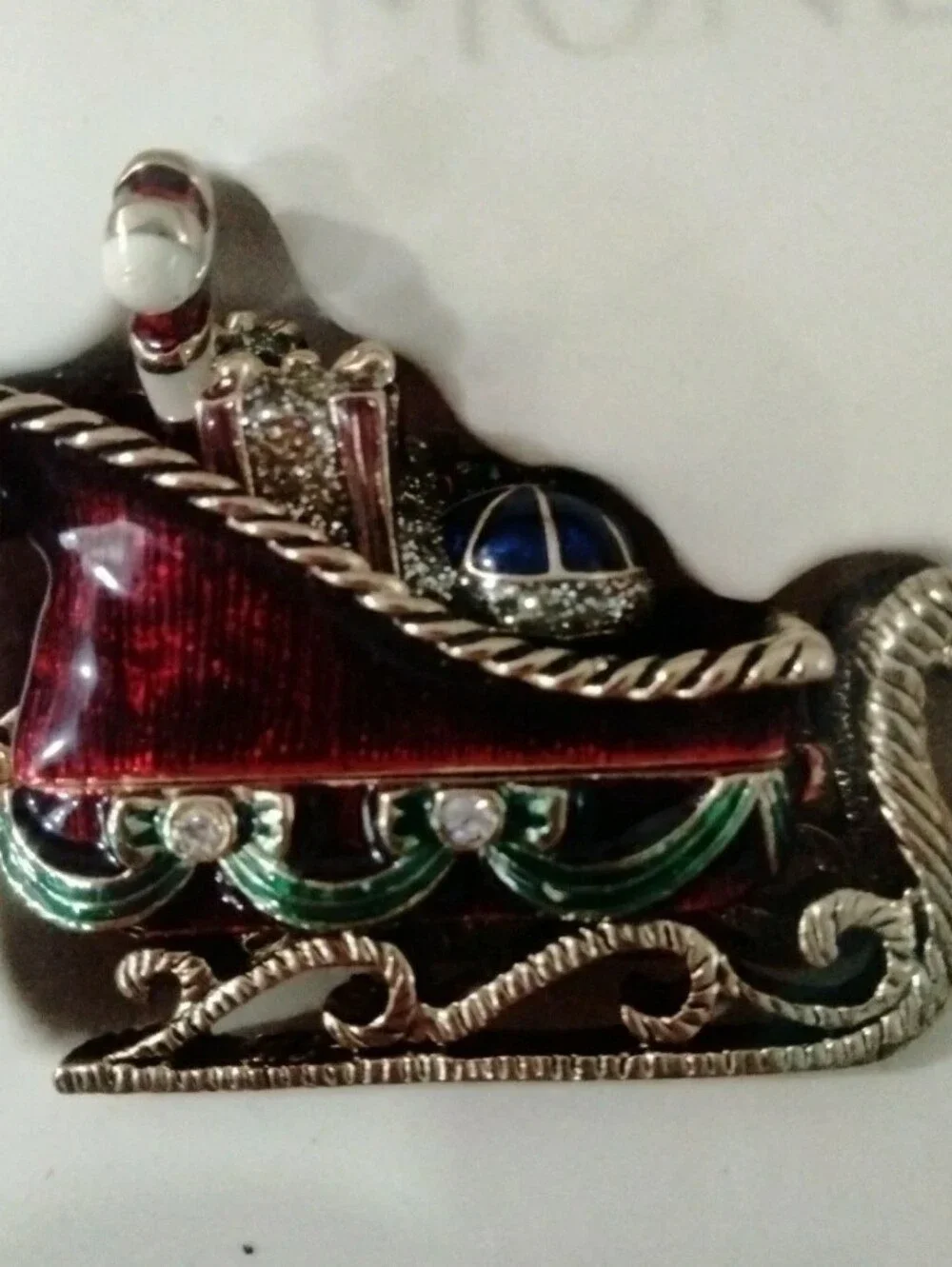 Monet santa sleigh