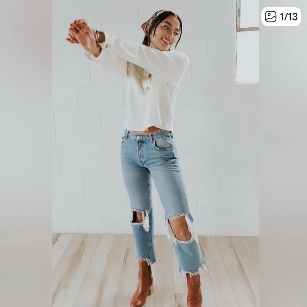 EUC Free People Jeans